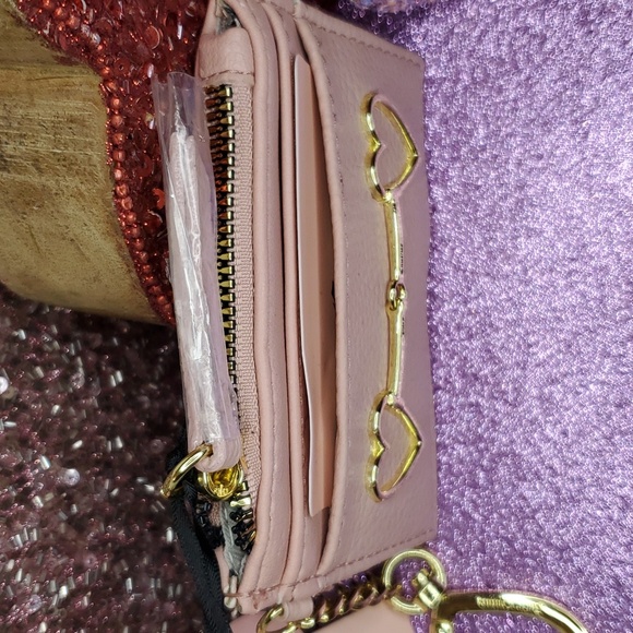 Juicy Couture πNWTπ Light Pink Heart to Heart Small Wallet! πππ - Picture 6 of 10
